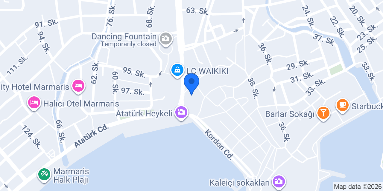 Özel Marmaris Sürücü Kursu konumu