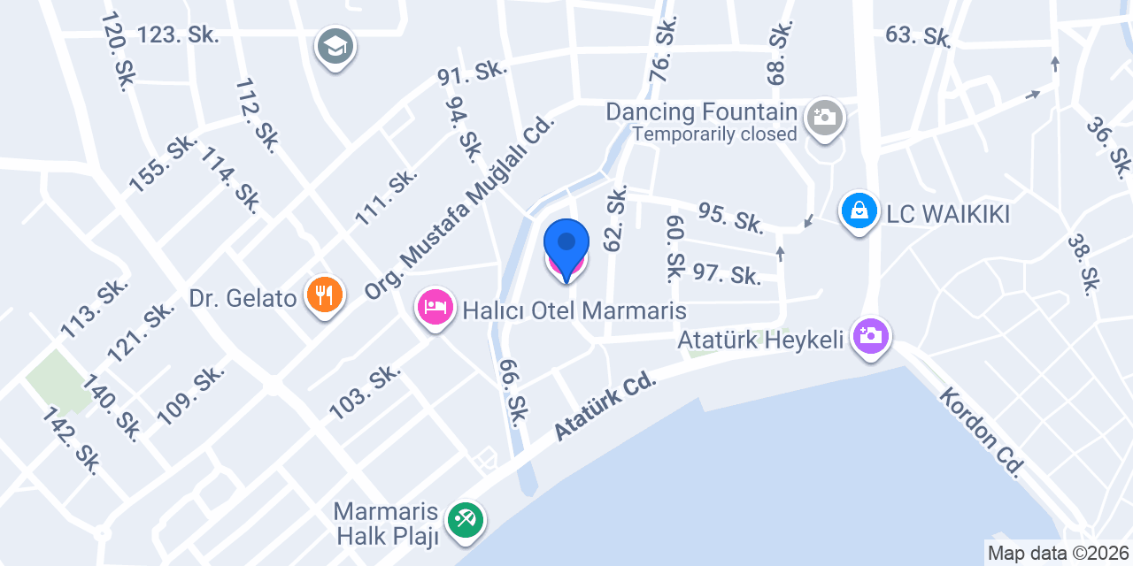 City Hotel Marmaris konumu