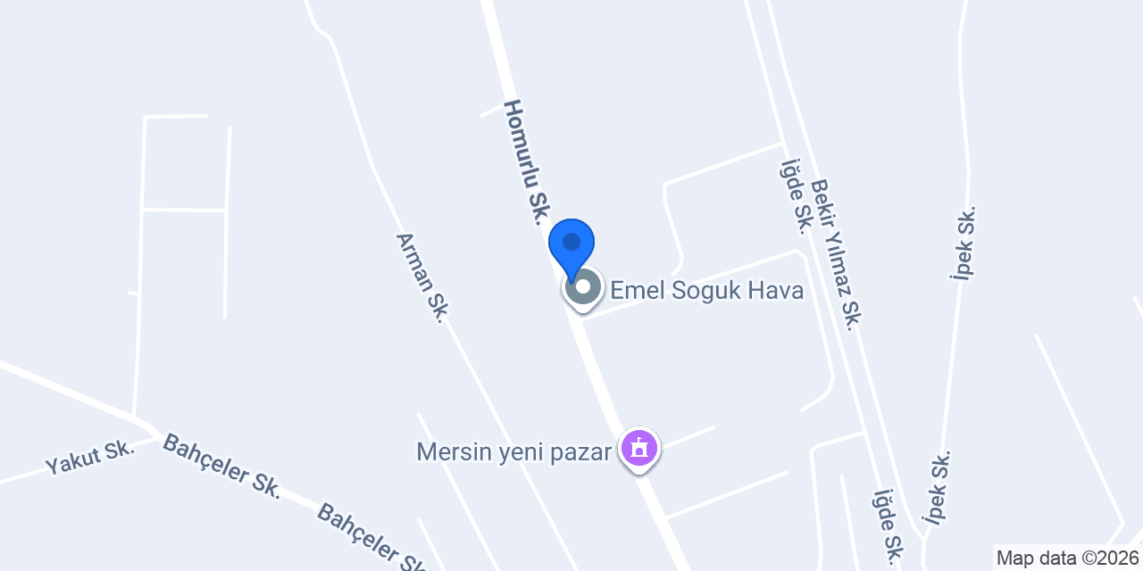 Enfes içecek konumu