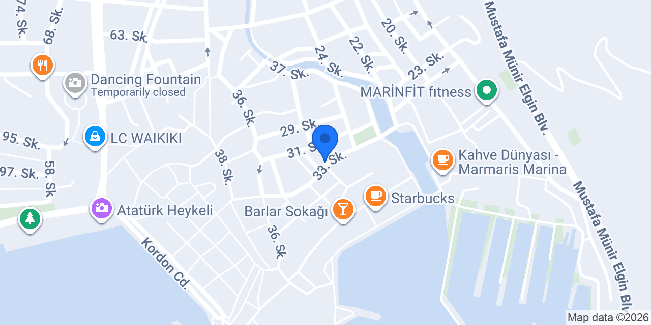 Gizem Erkek Kuaförü konumu