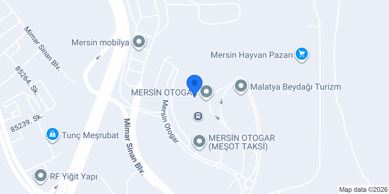 Akdeniz Seyahat Mersin konumu