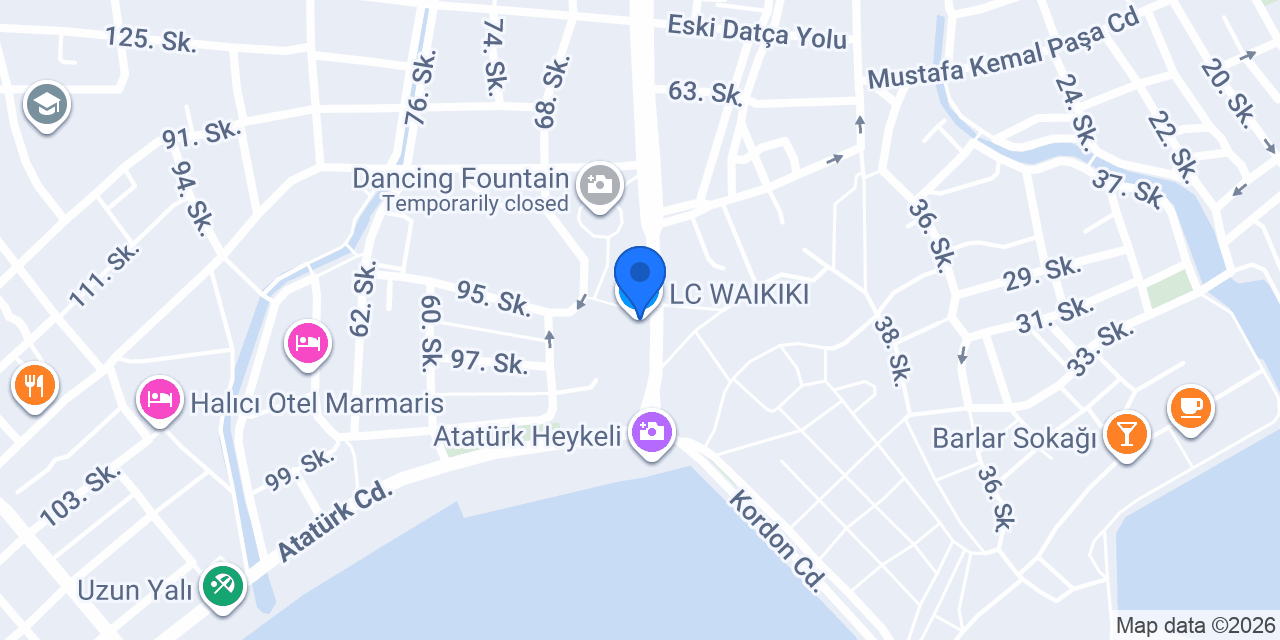 LC WAIKIKI konumu