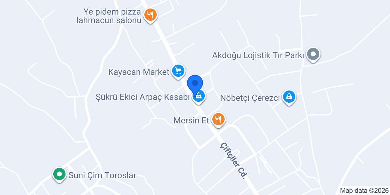 Tumet Pizza konumu