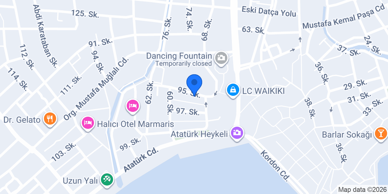Berna Moda Evi konumu