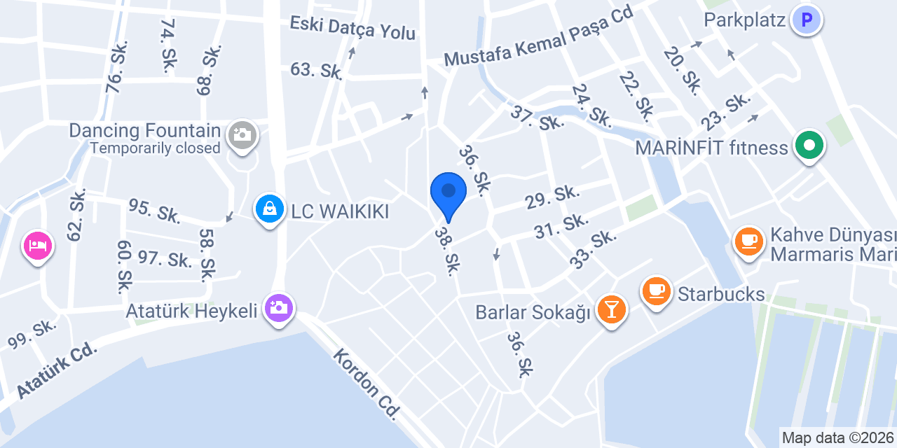 Mavi konumu