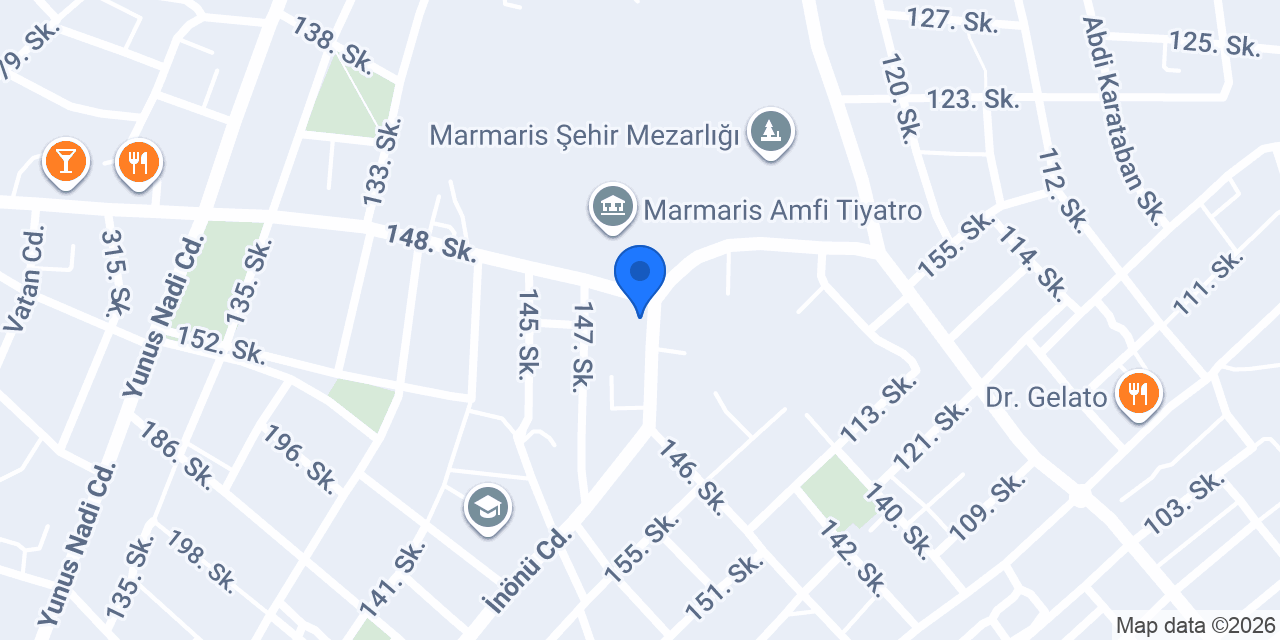 EGEMARİS EMLAK konumu