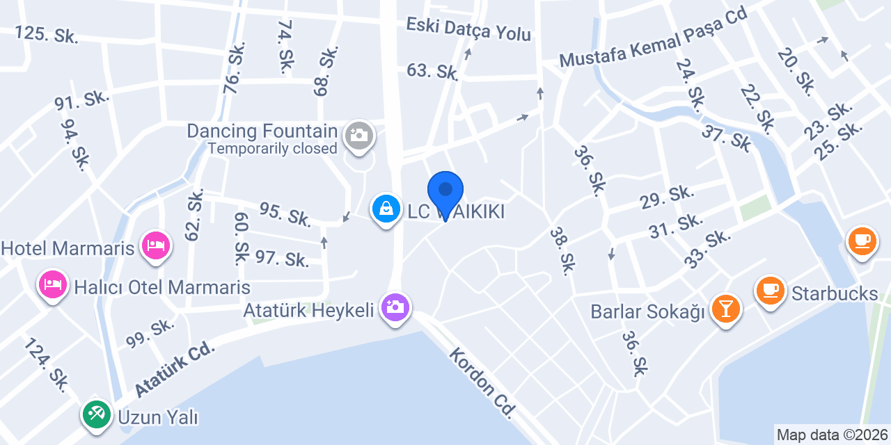 Marmaris Coşkun Sigorta konumu
