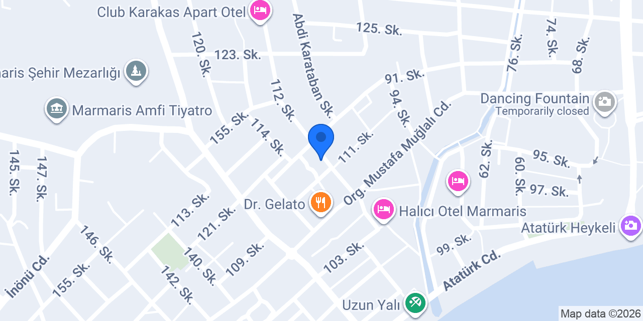 EKSİ YİRMİ konumu