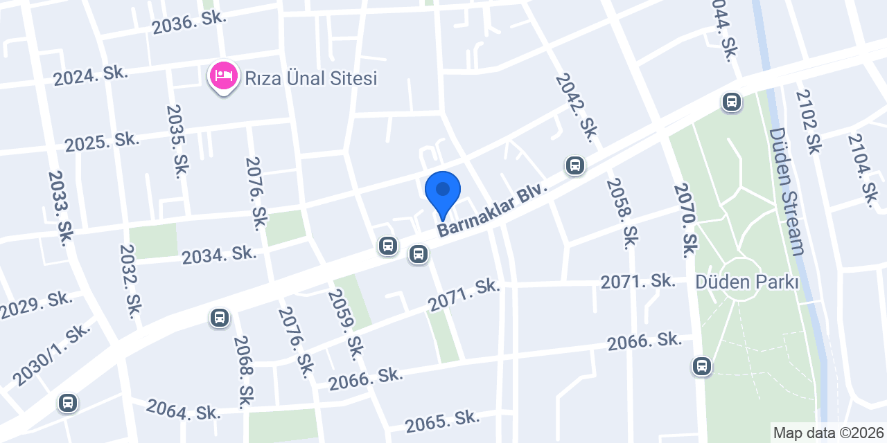 İNTER AKDENİZ ALÜMİNYUM LTD.ŞTİ - LINEA ROSSA konumu
