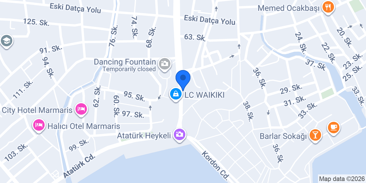Terapi Masaj Salonu Marmaris konumu