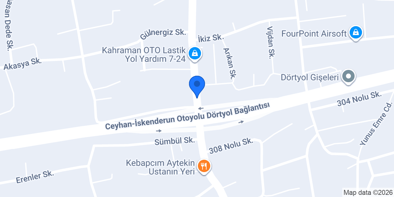 Ezel Elektrik konumu