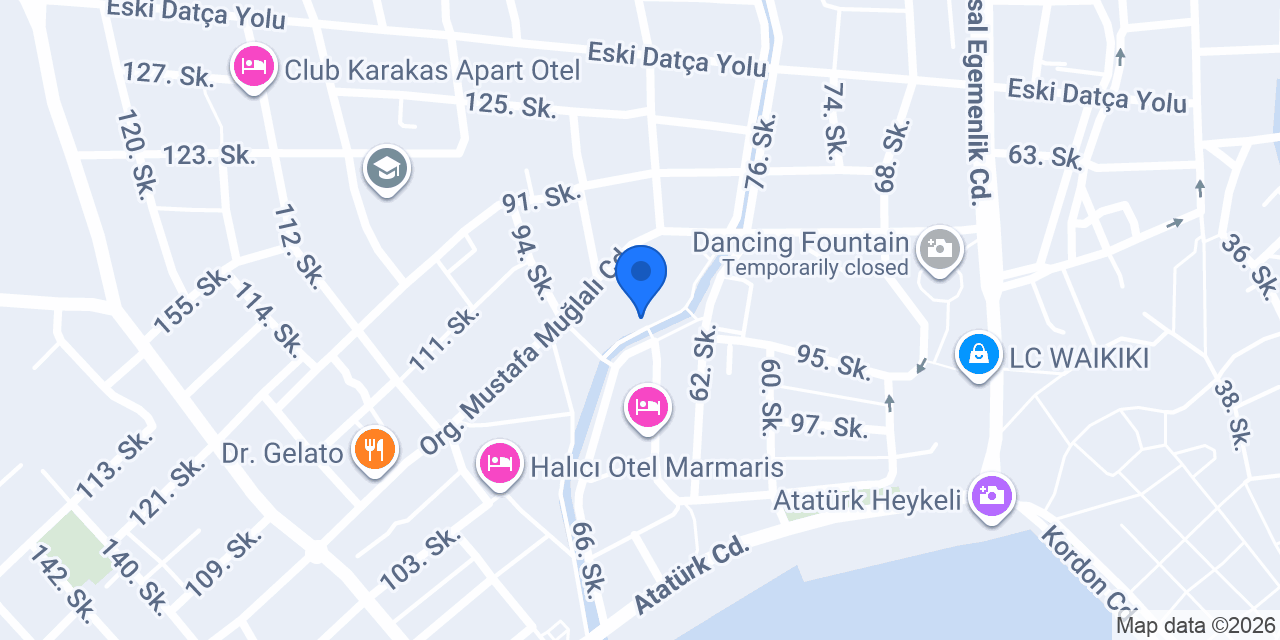 Maltepe Pansiyon konumu