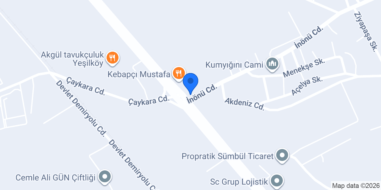Bizim Tatlıcı konumu