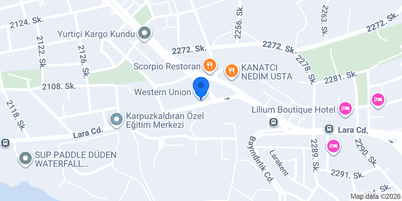 Western Union konumu