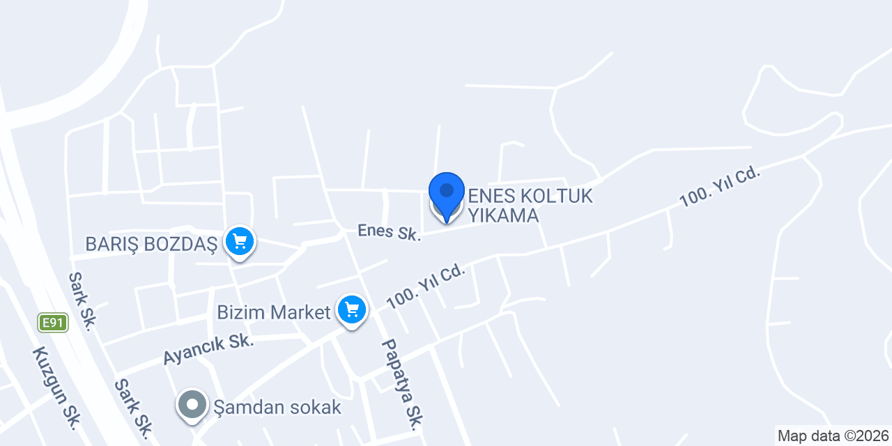 ENES KOLTUK YIKAMA konumu