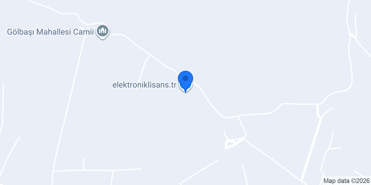 elektroniklisans.tr konumu