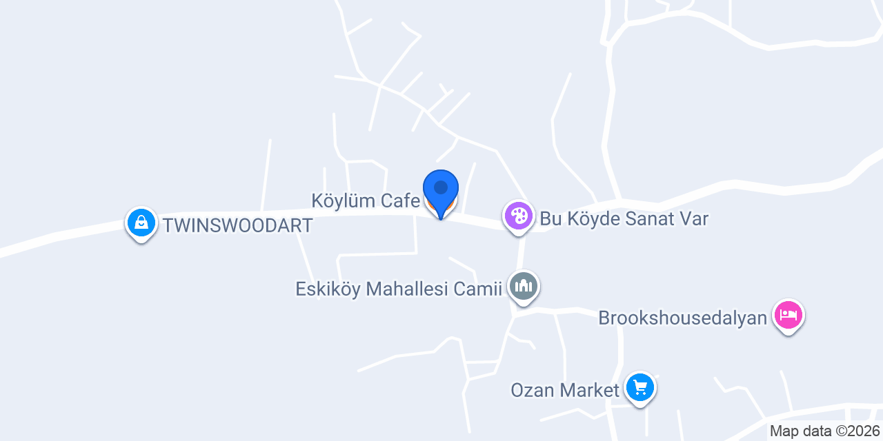 Köylüm Cafe konumu