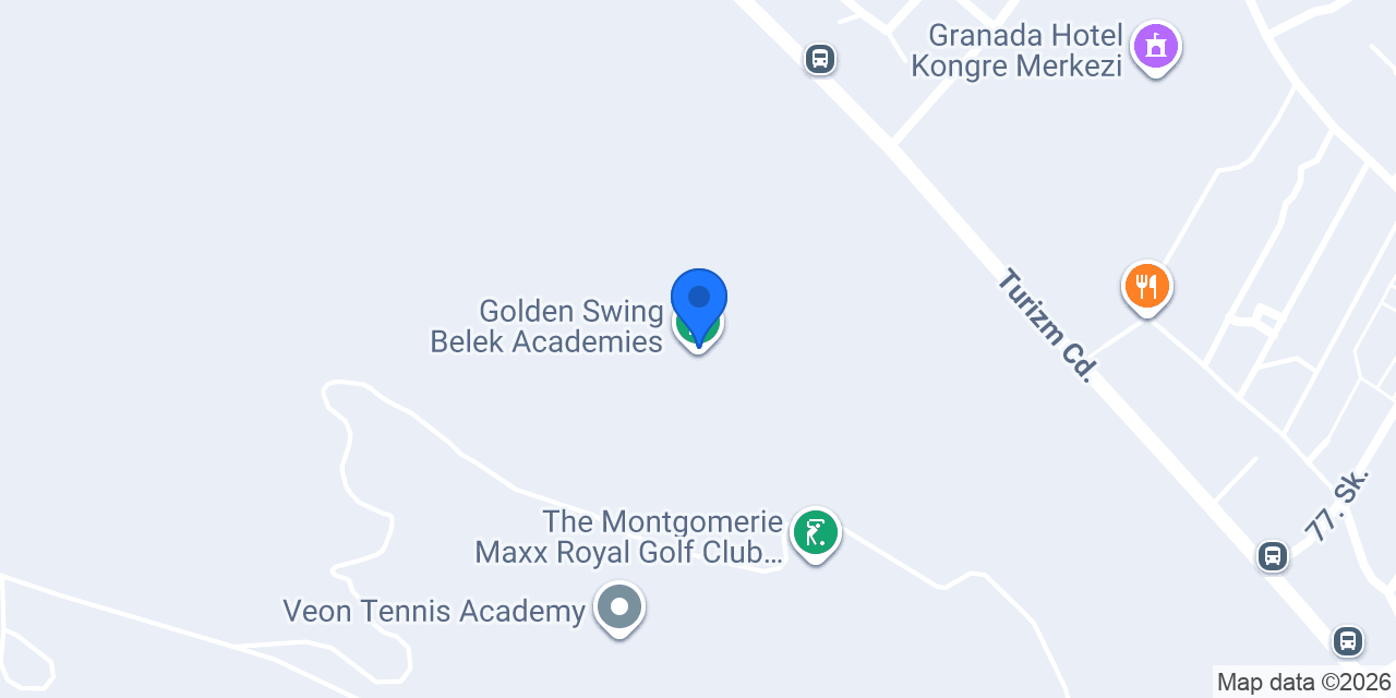 Golden Swing Belek Academies konumu