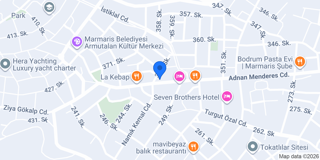 Ev İşi Cafe&Pastane konumu