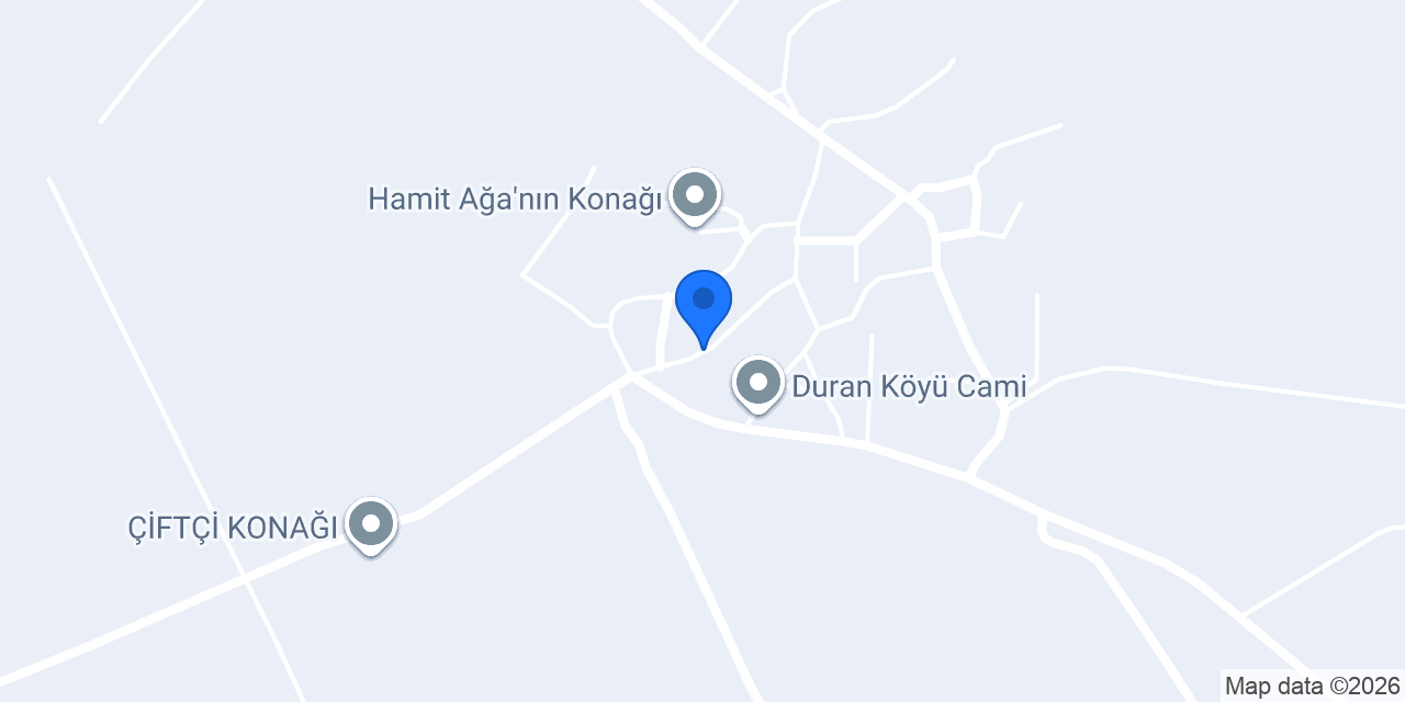 Duran Köyü Muhtarlığı konumu