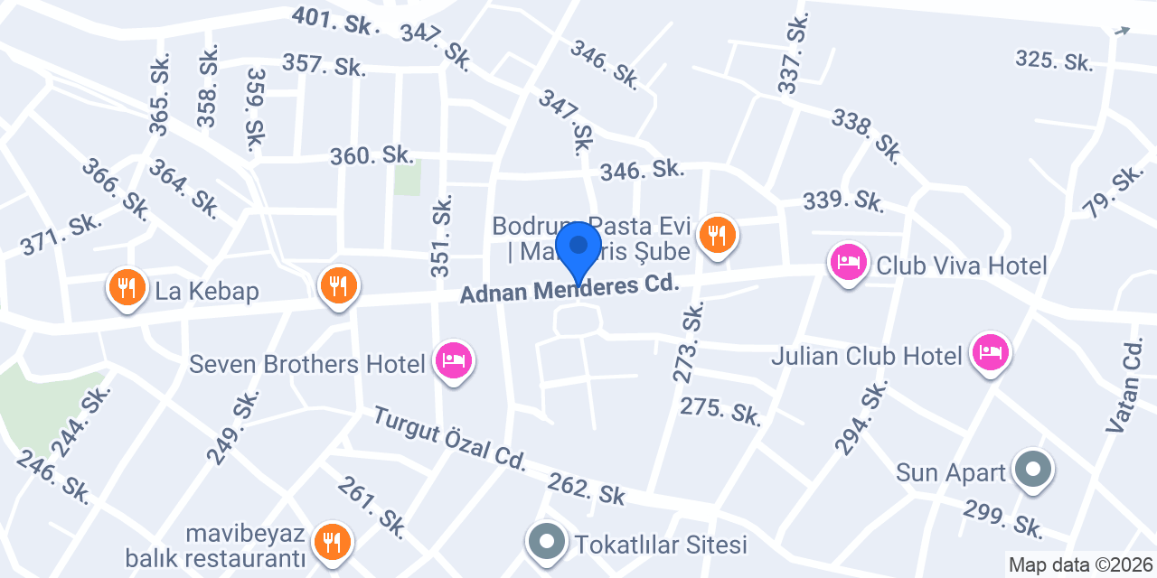 Marmaris şap konumu