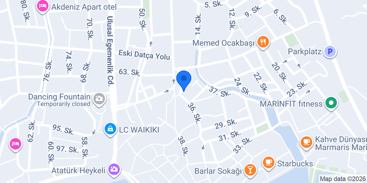 Sarıana Sürücü Kursu konumu