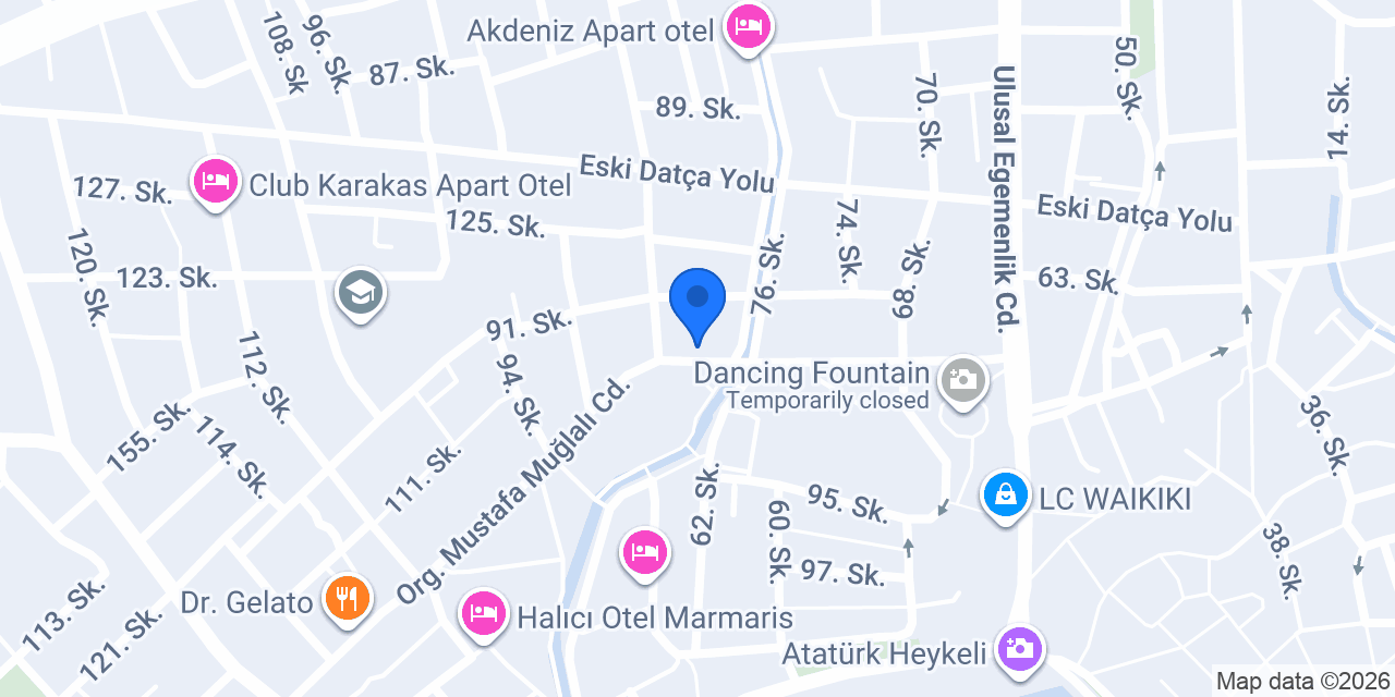 QNB Marmaris Şubesi konumu