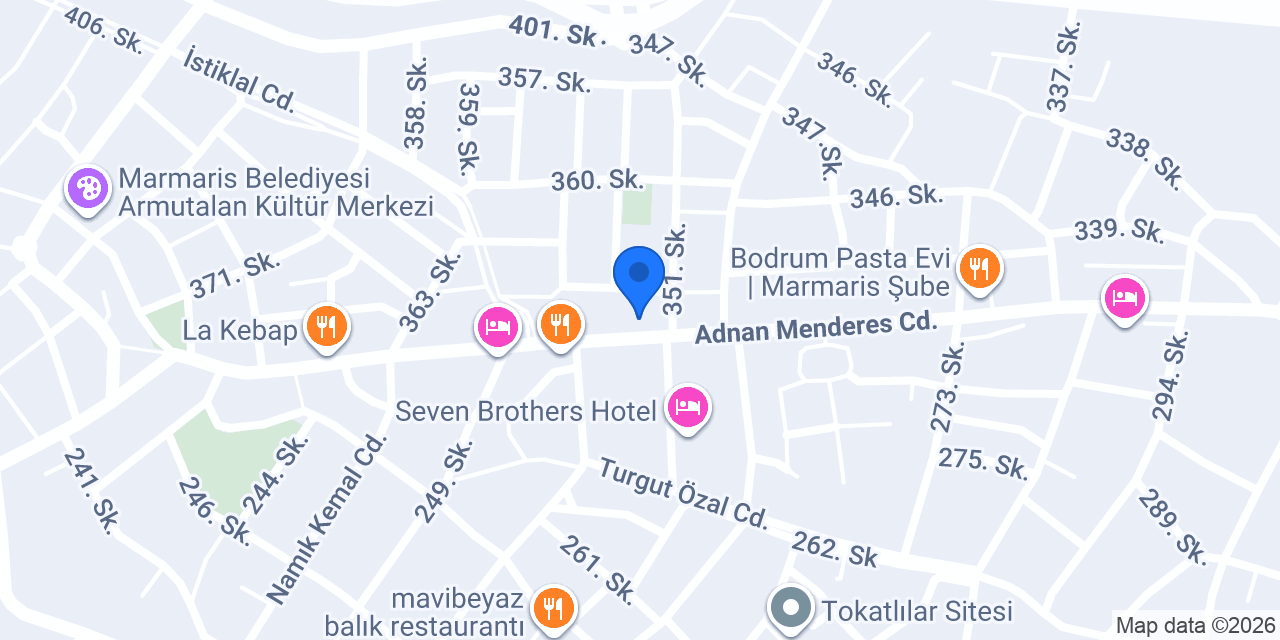 Ege Tostkolik Marmaris konumu