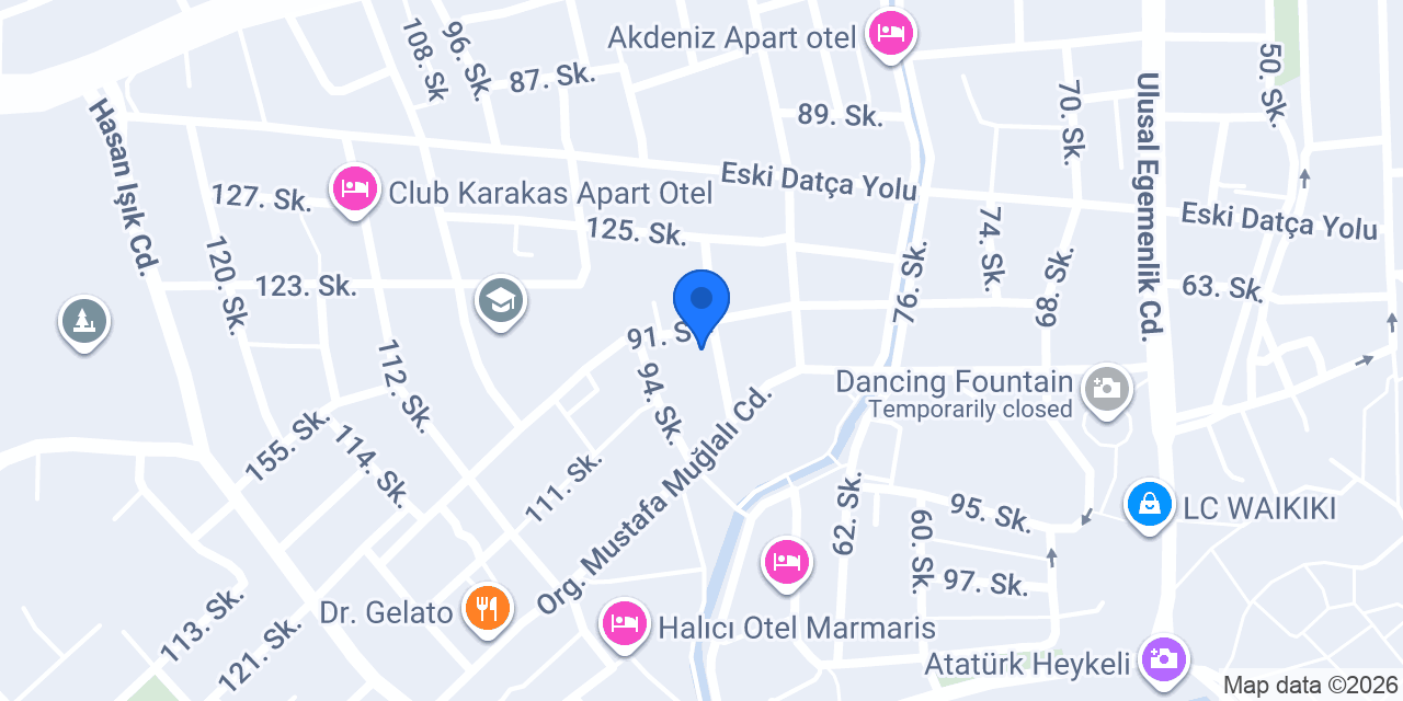 Ak Sigorta Marmaris konumu