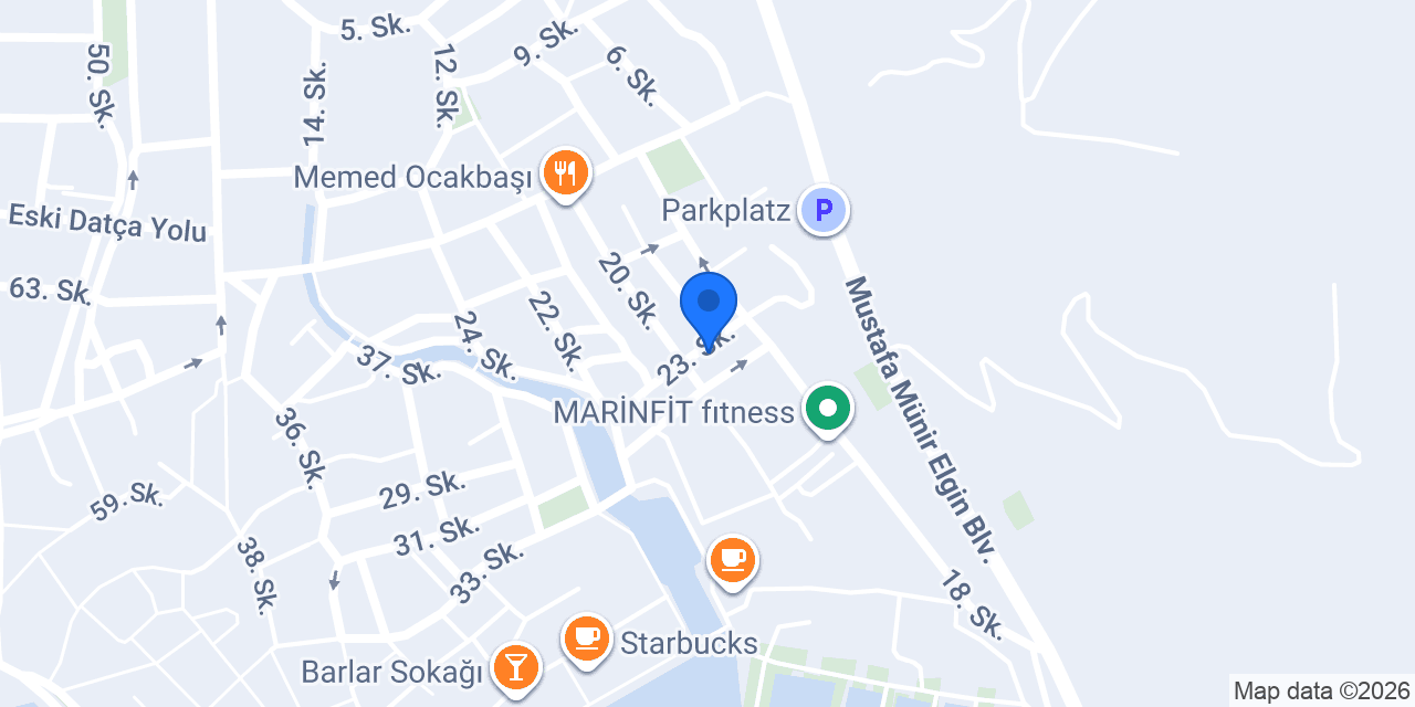 Sürat Kargo Marmaris Şube konumu