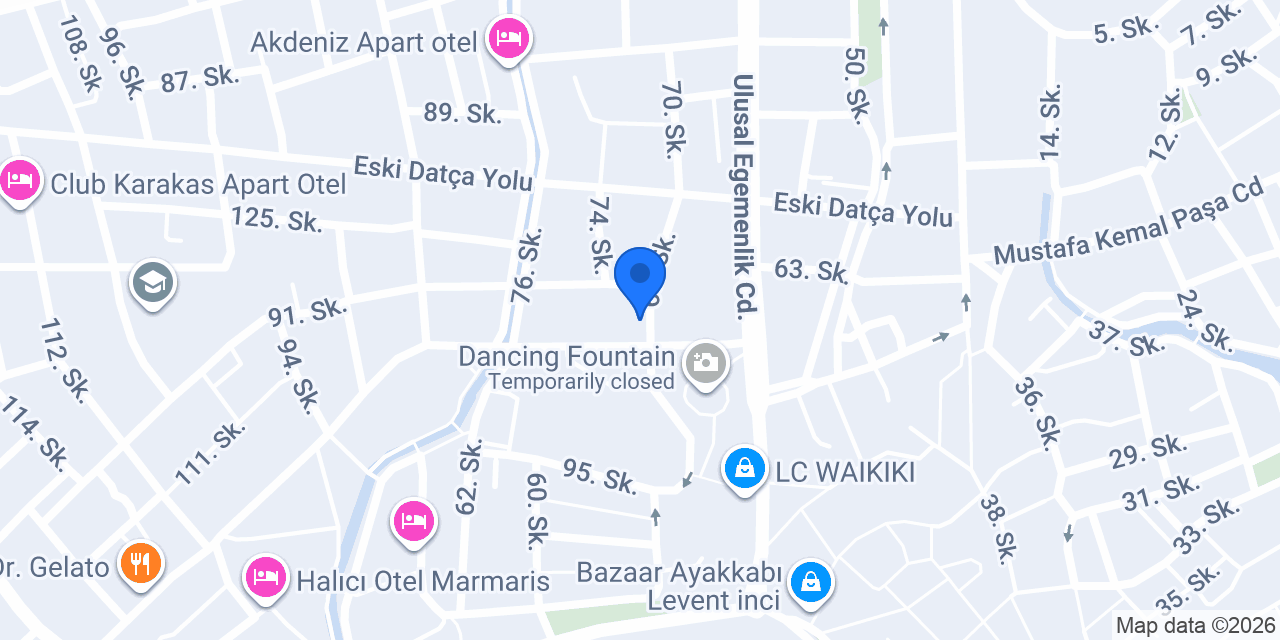 Marmaris Çilingir - Cem Anahtar konumu