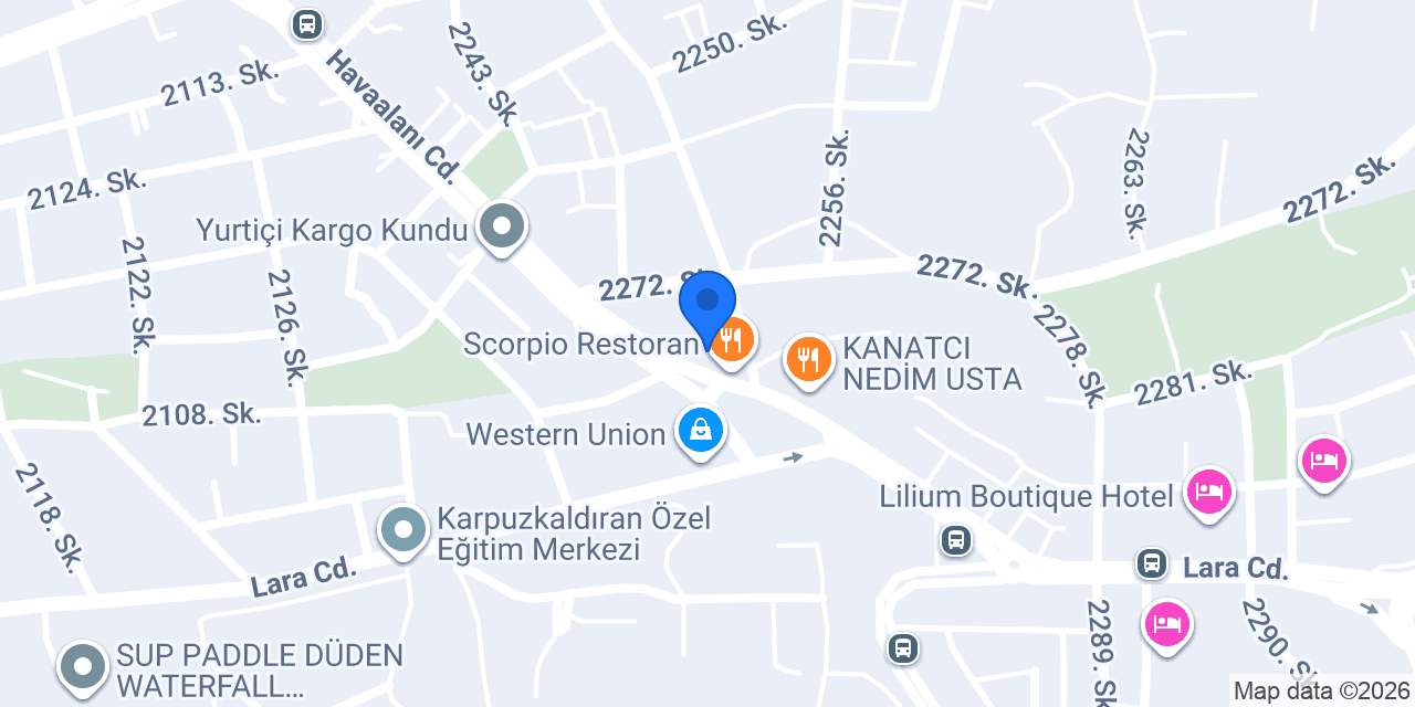 Kadıgil Mimarlık konumu