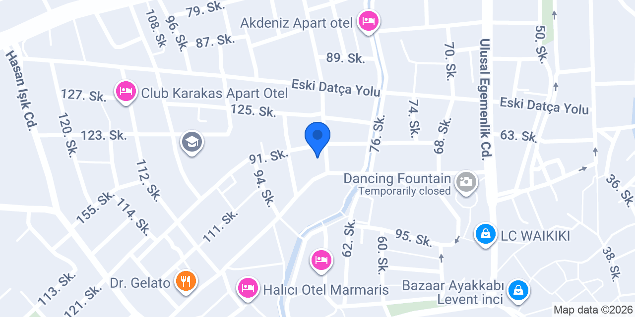 marmaris spot mobilya konumu