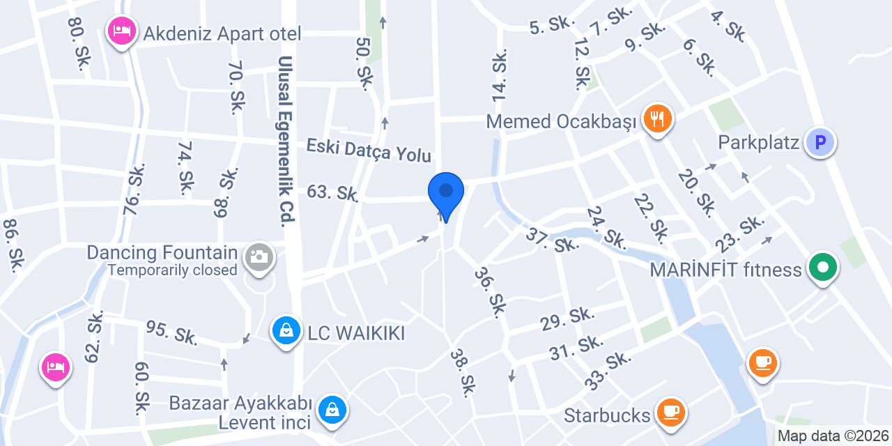 Akın Optik konumu