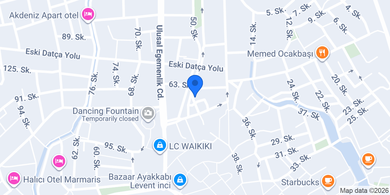 Önder Emlak Marmaris konumu