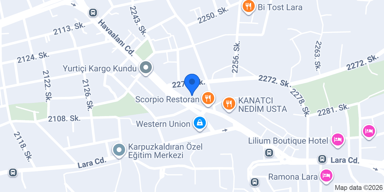 Yemmek konumu