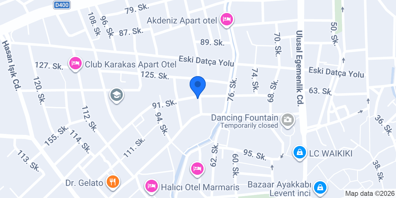 Sahibinden İnşaat Yapı Marmaris konumu