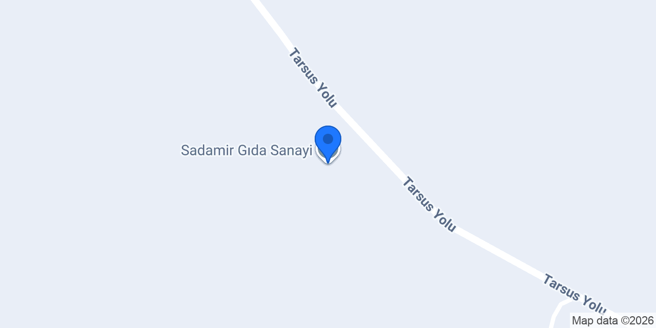 Sadamir Gıda Sanayi konumu