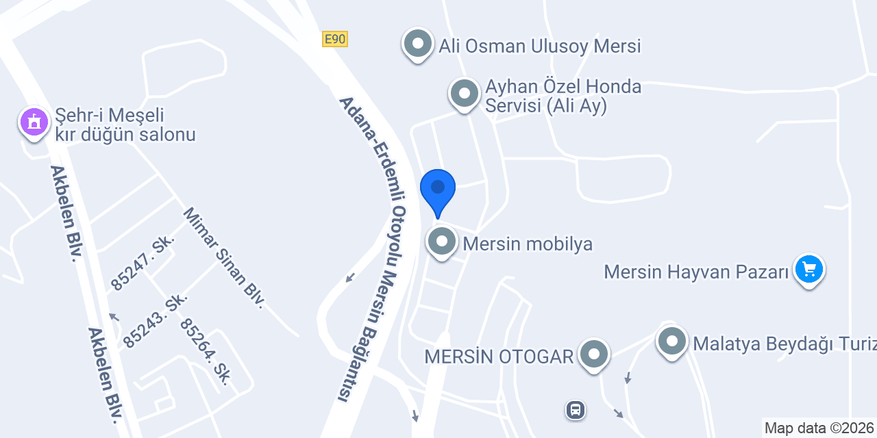 Ateşler Taşlama konumu