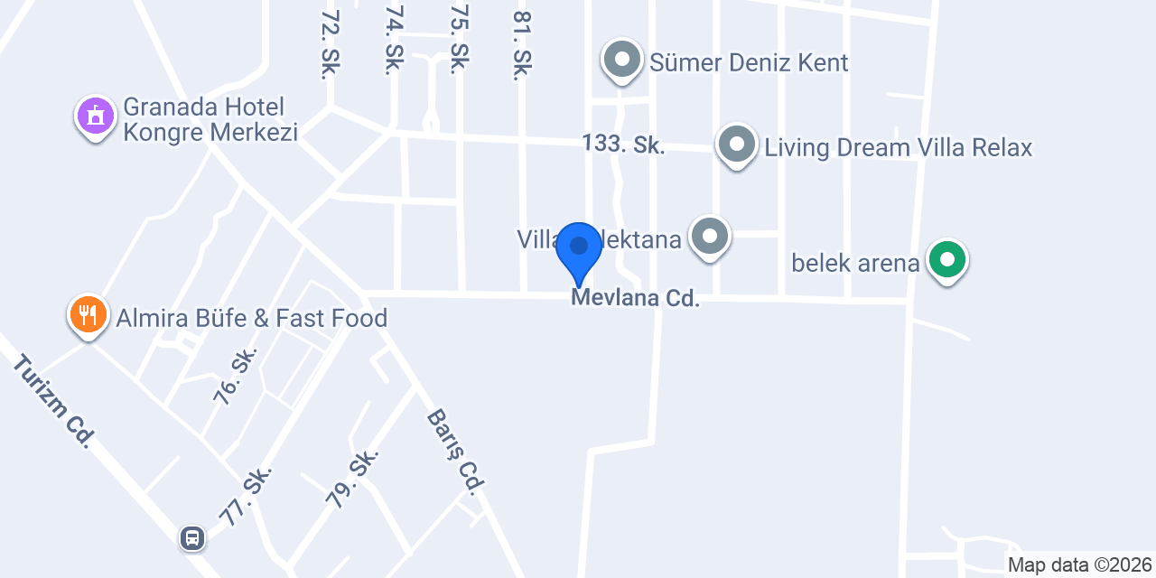 Villa Tosun konumu