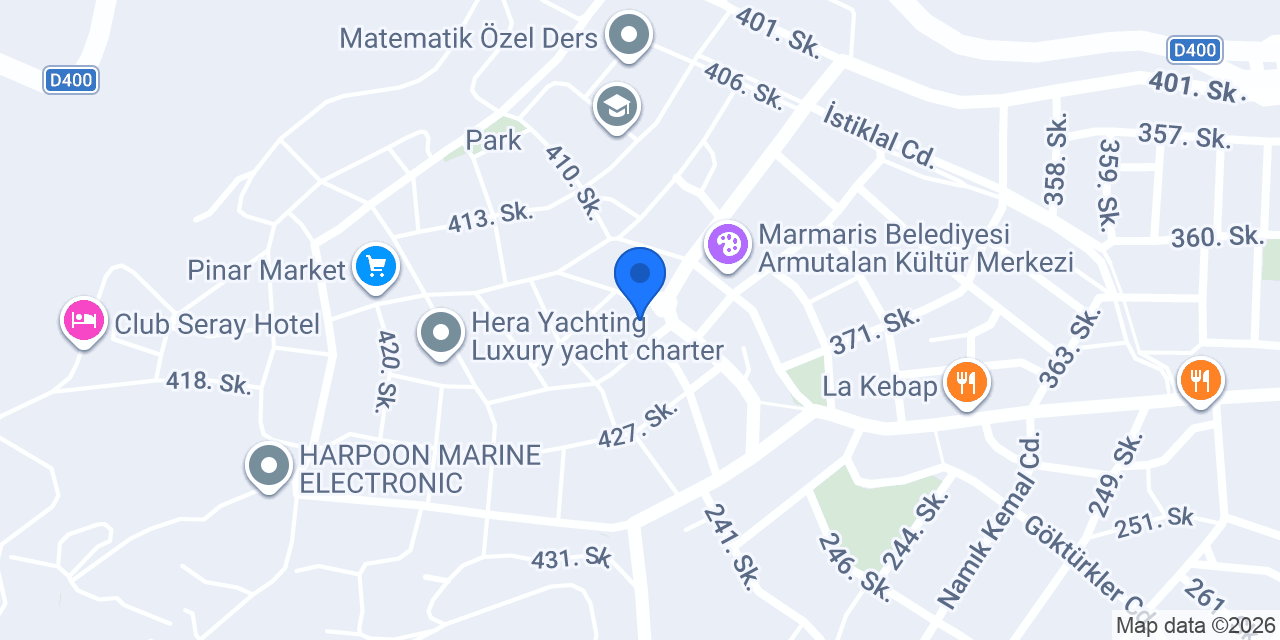 Bozdoğan Pidecisi Marmaris konumu