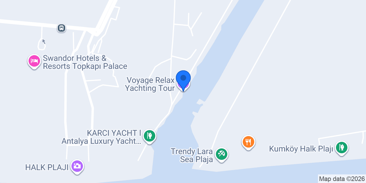 Voyage Relax Yachting Tour konumu