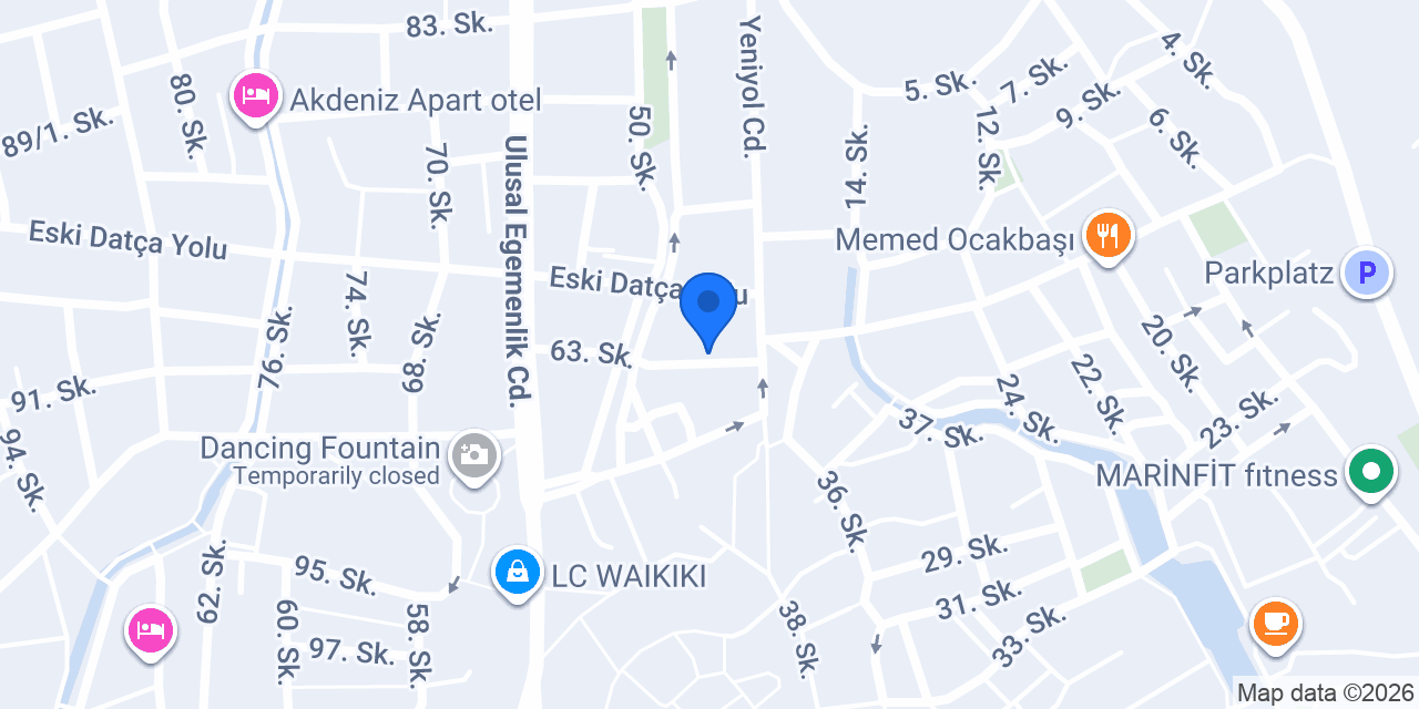 DEKOR PLASTİK MARMARİS konumu