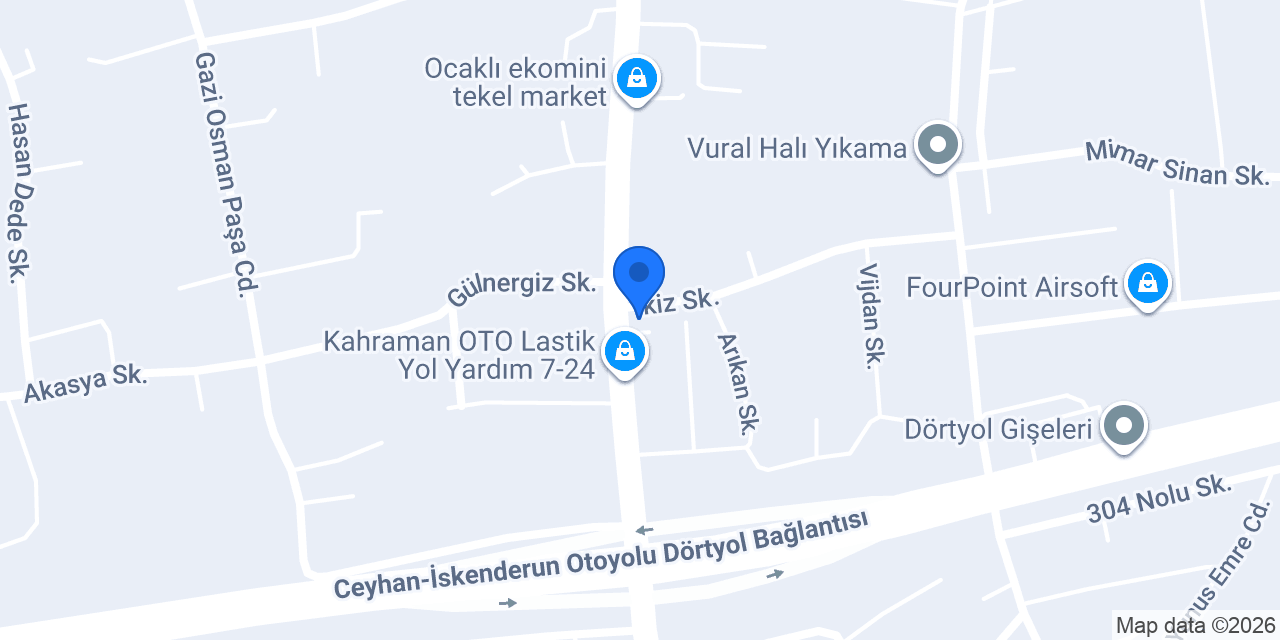 Bozdogan yapi market ve dekorasyon konumu