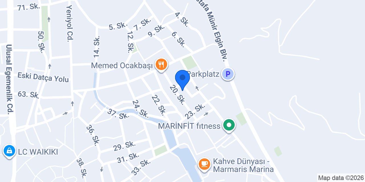 Şentürk Denizcilik konumu