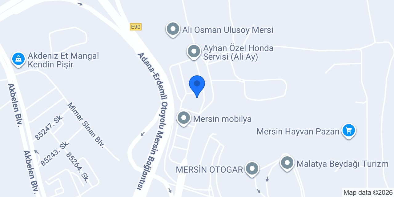 Formas Reklam Mersin konumu