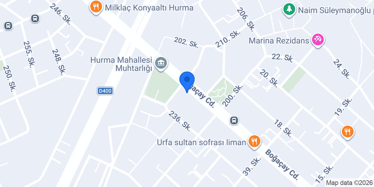Dürümcü Bedir Usta Liman konumu