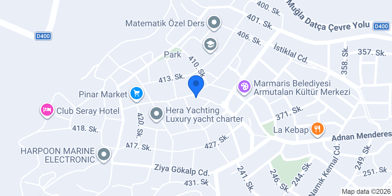 Marmaris Buz konumu