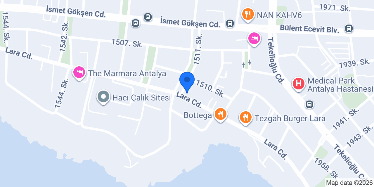 ELT Yurtdışı Eğitim Antalya konumu
