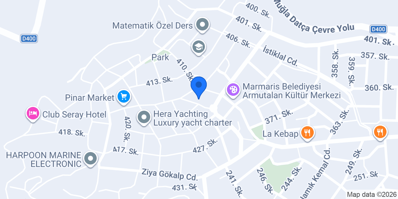 Kışla Sigorta Marmaris konumu